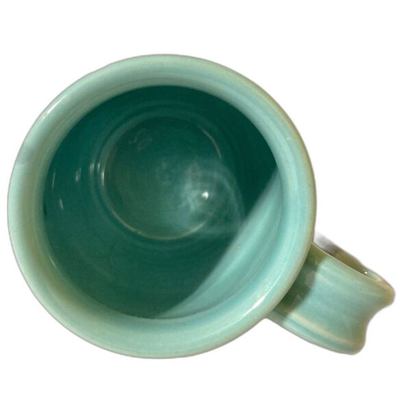 MILO Artist Signed Pottery Ceramic Coffee Cup Mug Earthtones Landscape 4 x 5 in - Picture 7 of 11